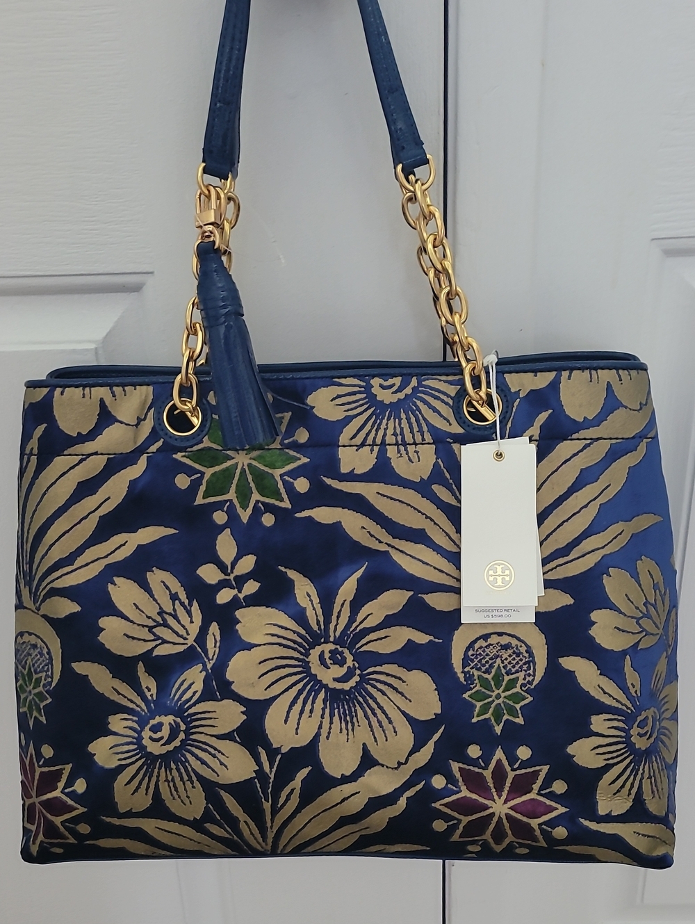 Tory Burch Cosmic Floral Tote